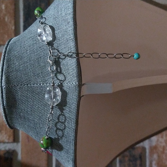 Free with purchase Empress Purple and Dark Glass Pendant Necklace - Picture 10 of 12